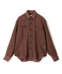 TOMORROWLAND / トゥモローランド ブルゾン | Salvatore Piccolo ウールチェック ダブルポケットシャツブルゾン