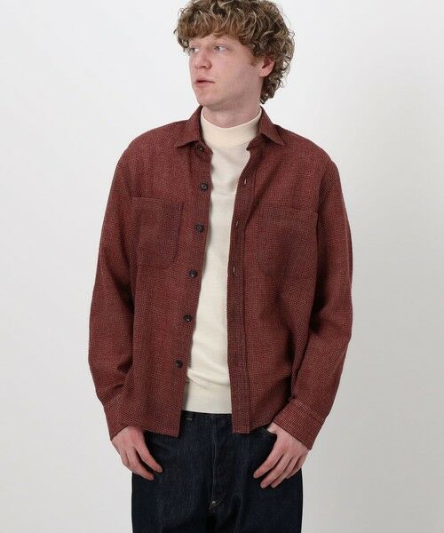 TOMORROWLAND / トゥモローランド ブルゾン | Salvatore Piccolo ウールチェック ダブルポケットシャツブルゾン | 詳細2