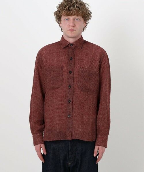 TOMORROWLAND / トゥモローランド ブルゾン | Salvatore Piccolo ウールチェック ダブルポケットシャツブルゾン | 詳細3