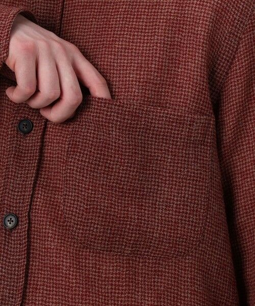 TOMORROWLAND / トゥモローランド ブルゾン | Salvatore Piccolo ウールチェック ダブルポケットシャツブルゾン | 詳細7