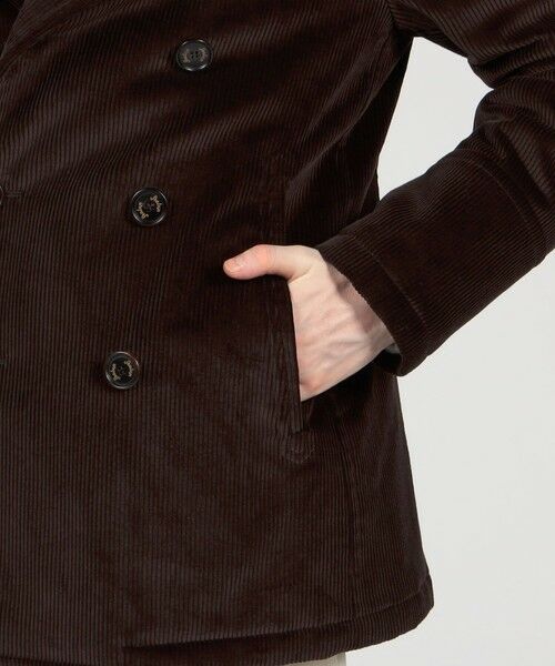 TOMORROWLAND / トゥモローランド ピーコート | Sealup コットンコーデュロイ Pコート | 詳細11