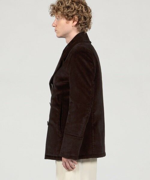 TOMORROWLAND / トゥモローランド ピーコート | Sealup コットンコーデュロイ Pコート | 詳細3