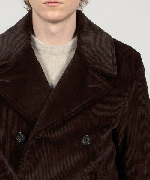 TOMORROWLAND / トゥモローランド ピーコート | Sealup コットンコーデュロイ Pコート | 詳細7