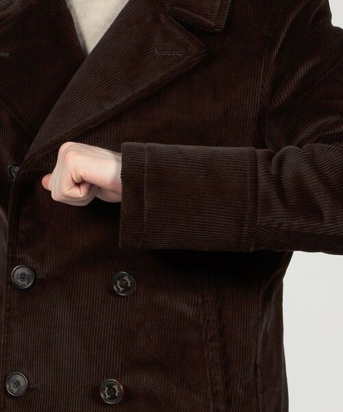 TOMORROWLAND / トゥモローランド ピーコート | Sealup コットンコーデュロイ Pコート | 詳細9