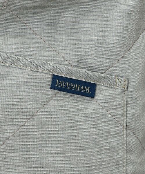 TOMORROWLAND / トゥモローランド ベスト | LAVENHAM UNWADDED THORNHAM リネンコットン キルティングベスト | 詳細11