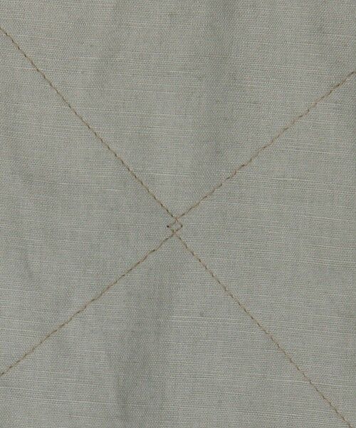 TOMORROWLAND / トゥモローランド ベスト | LAVENHAM UNWADDED THORNHAM リネンコットン キルティングベスト | 詳細12