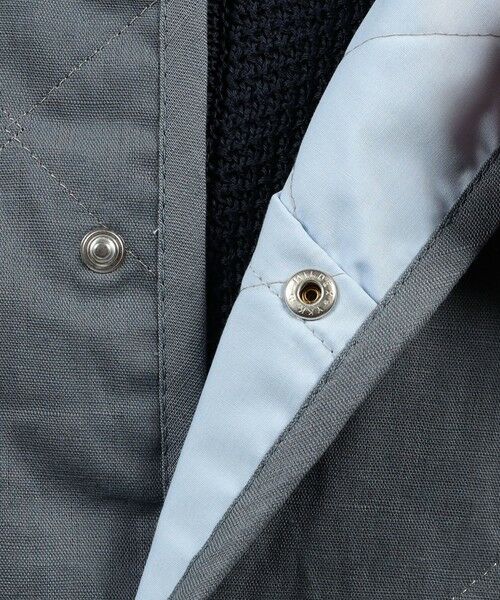 TOMORROWLAND / トゥモローランド ベスト | 【別注】LAVENHAM UNWADDED THORNHAM リネンコットン キルティングベスト | 詳細11