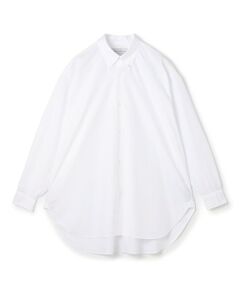 TOMORROWLAND / トゥモローランド シャツ・ブラウス | コットンブロード ボタンダウン ロングシャツ