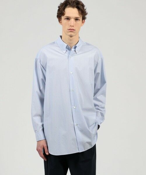 TOMORROWLAND / トゥモローランド シャツ・ブラウス | コットンブロード ボタンダウン ロングシャツ | 詳細1