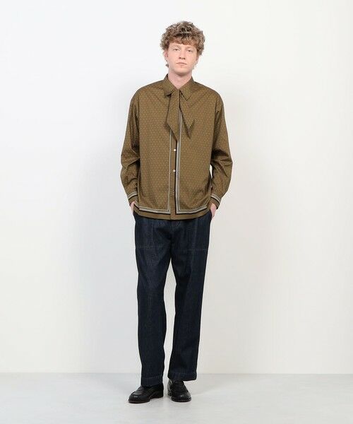 TOMORROWLAND / トゥモローランド シャツ・ブラウス | コットンレーヨン スカーフプリント ロングスリーブシャツ | 詳細1