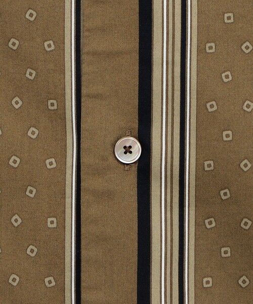 TOMORROWLAND / トゥモローランド シャツ・ブラウス | コットンレーヨン スカーフプリント ロングスリーブシャツ | 詳細10