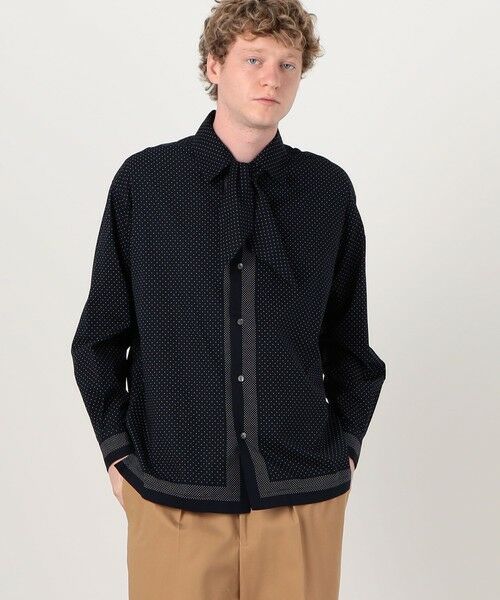 TOMORROWLAND / トゥモローランド シャツ・ブラウス | コットンレーヨン スカーフプリント ロングスリーブシャツ | 詳細13