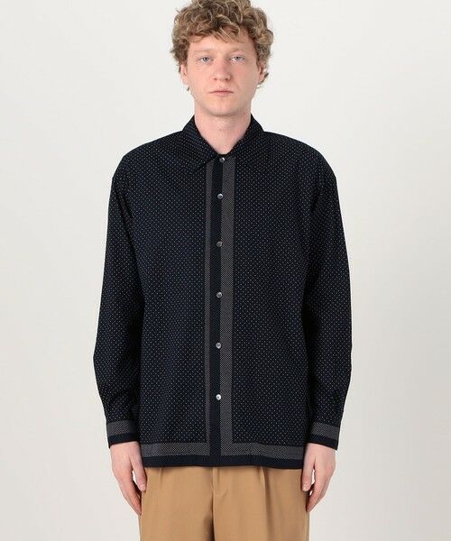 TOMORROWLAND / トゥモローランド シャツ・ブラウス | コットンレーヨン スカーフプリント ロングスリーブシャツ | 詳細14