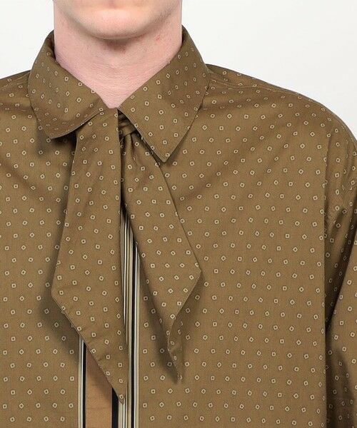 TOMORROWLAND / トゥモローランド シャツ・ブラウス | コットンレーヨン スカーフプリント ロングスリーブシャツ | 詳細6