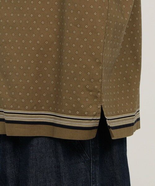 TOMORROWLAND / トゥモローランド シャツ・ブラウス | コットンレーヨン スカーフプリント ロングスリーブシャツ | 詳細9