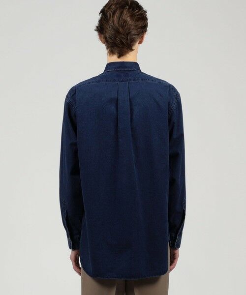 TOMORROWLAND / トゥモローランド シャツ・ブラウス | コットンインディゴ セミワイドカラーシャツ CANCLINI | 詳細4