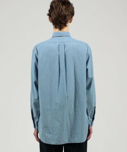 TOMORROWLAND / トゥモローランド シャツ・ブラウス | コットンダンガリー ダブルポケットシャツ CANCLINI | 詳細4