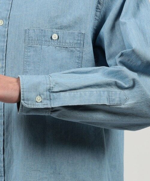 TOMORROWLAND / トゥモローランド シャツ・ブラウス | コットンダンガリー ダブルポケットシャツ CANCLINI | 詳細6