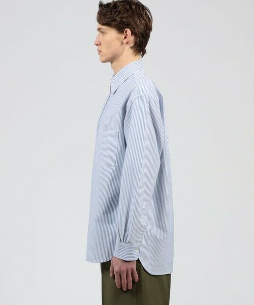 TOMORROWLAND / トゥモローランド シャツ・ブラウス | コットンオックスフォードストライプ ロングスリーブシャツ | 詳細3