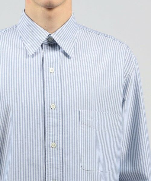 TOMORROWLAND / トゥモローランド シャツ・ブラウス | コットンオックスフォードストライプ ロングスリーブシャツ | 詳細5