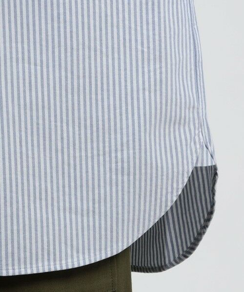 TOMORROWLAND / トゥモローランド シャツ・ブラウス | コットンオックスフォードストライプ ロングスリーブシャツ | 詳細8