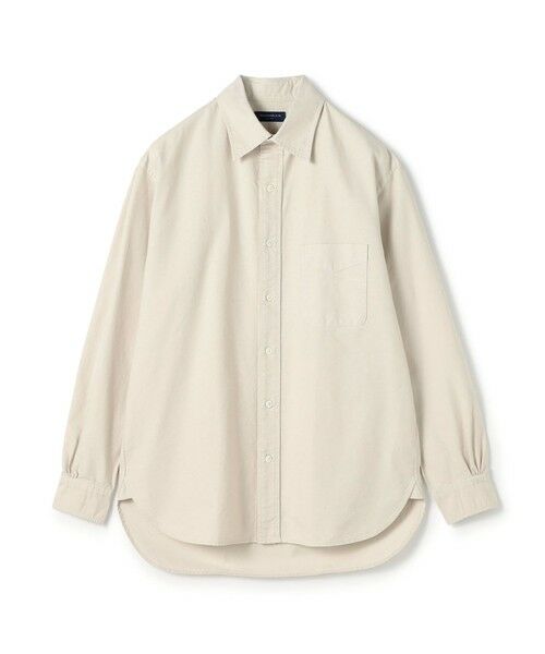 TOMORROWLAND / トゥモローランド シャツ・ブラウス | コットンオックスフォード ロングスリーブシャツ（41 ライトベージュ）