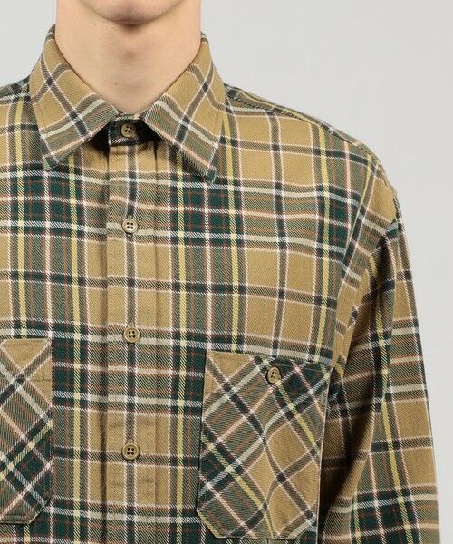 TOMORROWLAND / トゥモローランド シャツ・ブラウス | コットンビエラチェック ダブルポケット ロングスリーブシャツ | 詳細5