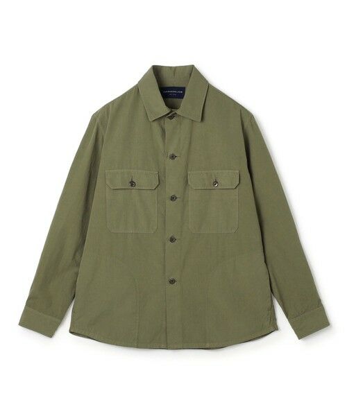 TOMORROWLAND / トゥモローランド シャツ・ブラウス | スビンコットン ダブルポケット シャツブルゾン（57 カーキ）