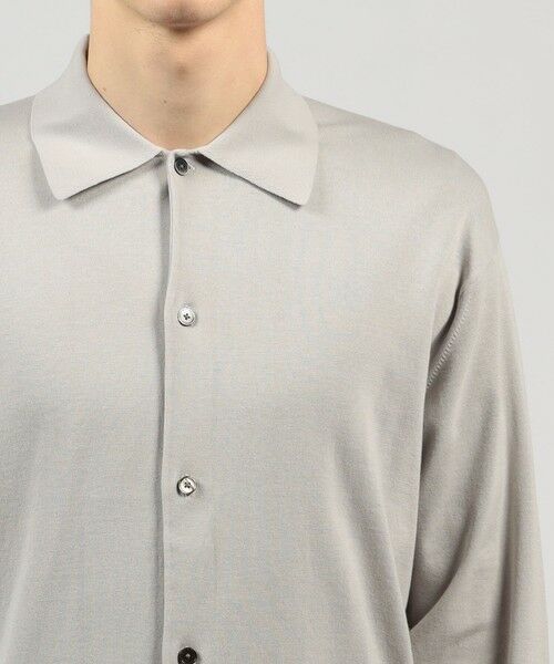 TOMORROWLAND / トゥモローランド カーディガン・ボレロ | TOMORROWLAND tricot ギザコットン ポロカラーカーディガン | 詳細5