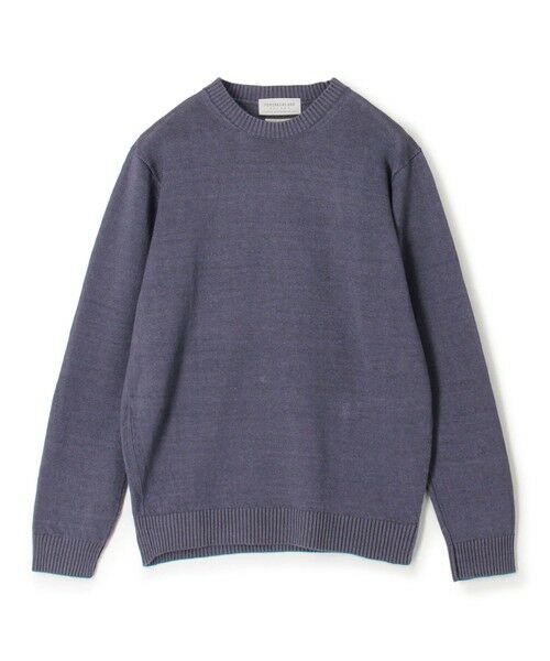 TOMORROWLAND / トゥモローランド ニット・セーター | TOMORROWLAND Tricot リネンクルーネック プルオーバーニット(67ブルーグレー)