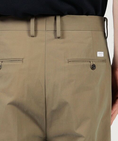 TOMORROWLAND / トゥモローランド スラックス・ドレスパンツ | コットンナイロンツイル 2タックワイドストレートパンツ | 詳細6