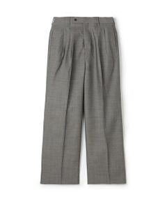 TOMORROWLAND / トゥモローランド スラックス・ドレスパンツ | ハルトウールツイル 2プリーツワイドパンツ