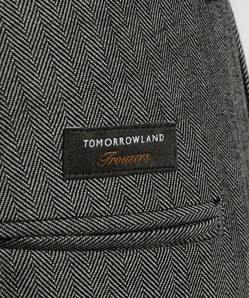 TOMORROWLAND / トゥモローランド スラックス・ドレスパンツ | ハルトウールツイル 2プリーツワイドパンツ | 詳細10