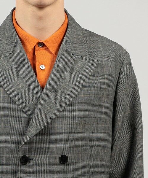 TOMORROWLAND / トゥモローランド テーラードジャケット | シェットランドウール ダブルブレステッド 4Bジャケット | 詳細6