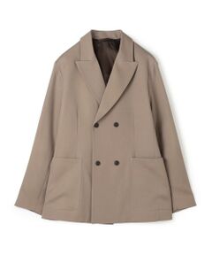 TOMORROWLAND / トゥモローランド テーラードジャケット | ハルトウールツイル ダブルブレステッド 4Bジャケット