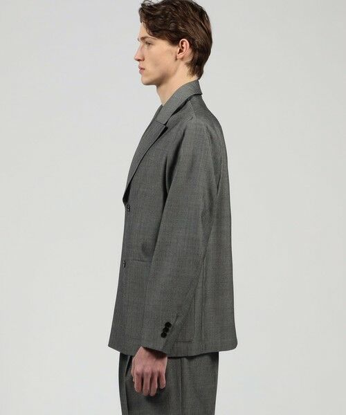 TOMORROWLAND / トゥモローランド テーラードジャケット | ハルトウールツイル ダブルブレステッド 4Bジャケット | 詳細4