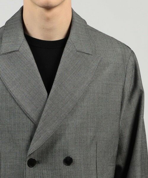 TOMORROWLAND / トゥモローランド テーラードジャケット | ハルトウールツイル ダブルブレステッド 4Bジャケット | 詳細7
