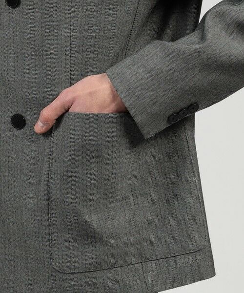 TOMORROWLAND / トゥモローランド テーラードジャケット | ハルトウールツイル ダブルブレステッド 4Bジャケット | 詳細9