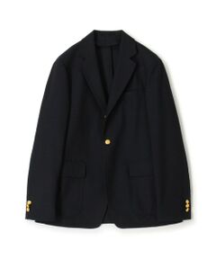 TOMORROWLAND / トゥモローランド テーラードジャケット | トロピカルウーステッド シングルブレステッド 3Bブレザー ALFRED BROWN