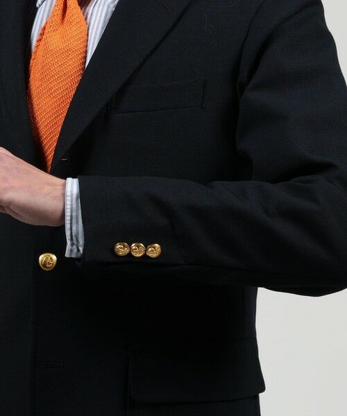 TOMORROWLAND / トゥモローランド テーラードジャケット | トロピカルウーステッド シングルブレステッド 3Bブレザー ALFRED BROWN | 詳細7