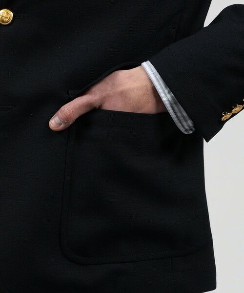 TOMORROWLAND / トゥモローランド テーラードジャケット | トロピカルウーステッド シングルブレステッド 3Bブレザー ALFRED BROWN | 詳細8