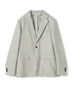 TOMORROWLAND / トゥモローランド テーラードジャケット | ウールリネンシルク シングルブレステッド 3Bジャケット MARLING＆EVANS