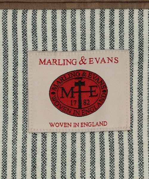 TOMORROWLAND / トゥモローランド テーラードジャケット | ウールリネンシルク シングルブレステッド 3Bジャケット MARLING＆EVANS | 詳細12