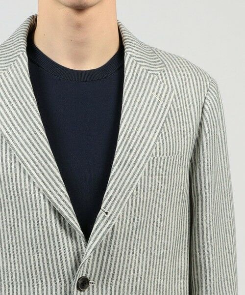 TOMORROWLAND / トゥモローランド テーラードジャケット | ウールリネンシルク シングルブレステッド 3Bジャケット MARLING＆EVANS | 詳細6