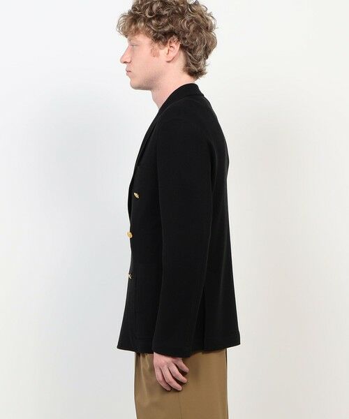 TOMORROWLAND / トゥモローランド テーラードジャケット | コットンビスコースダブルニット ダブルブレステッド6Bブレザー DONDY | 詳細5