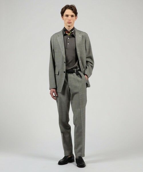 TOMORROWLAND / トゥモローランド テーラードジャケット | トロピカルウーステッド シングルブレステッド 3Bジャケット ALFRED BROWN | 詳細1