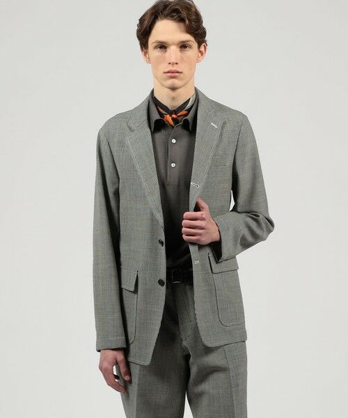 TOMORROWLAND / トゥモローランド テーラードジャケット | トロピカルウーステッド シングルブレステッド 3Bジャケット ALFRED BROWN | 詳細2