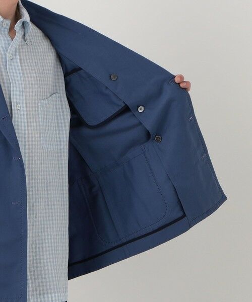 TOMORROWLAND / トゥモローランド テーラードジャケット | コットンシルクグログラン ダブルブレステッド8Bジャケット | 詳細7
