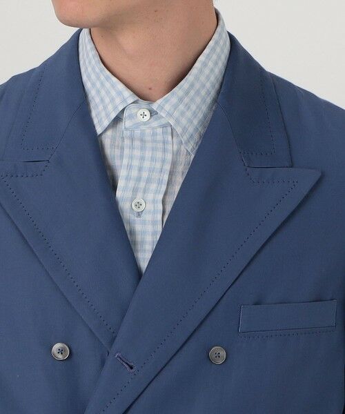 TOMORROWLAND / トゥモローランド テーラードジャケット | コットンシルクグログラン ダブルブレステッド8Bジャケット | 詳細8