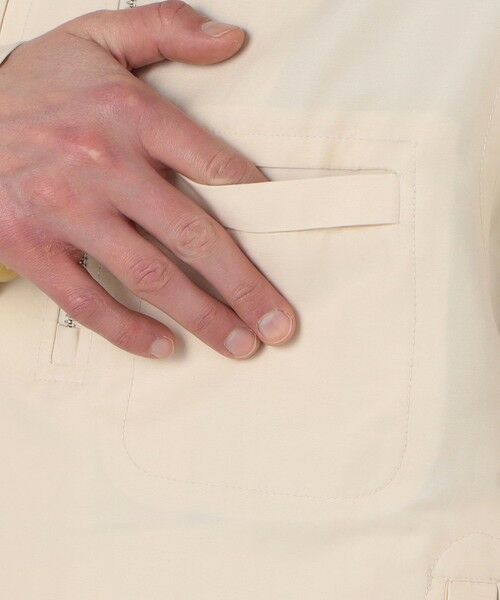 TOMORROWLAND / トゥモローランド ブルゾン | コットンシルクグログラン ライダースブルゾン | 詳細10